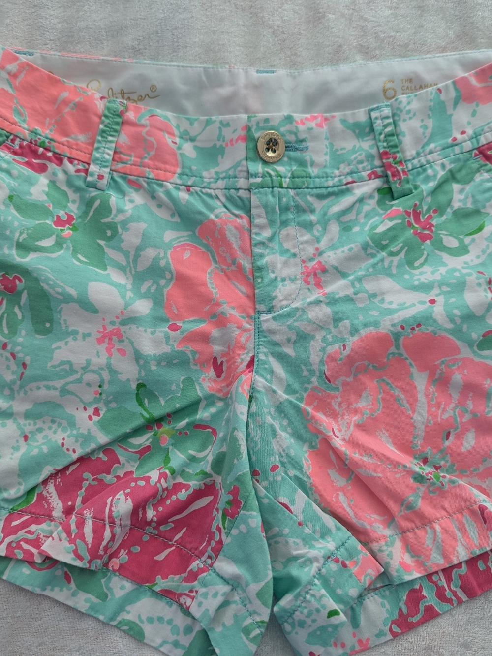 Lilly Pulitzer Callahan Shorts Size 6